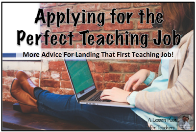 Applying for that Perfect Teaching Job