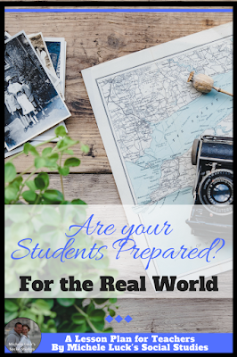 Whether you teach core content classes or electives, your students must be prepared for the real world through the lessons you are teaching each day. Read these tips for teaching real world applications at the middle and high school level. The analysis lessons is the best! #teaching #lessons #realworld