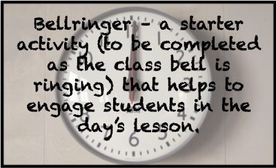 Bellringers: Class Starters to Engage