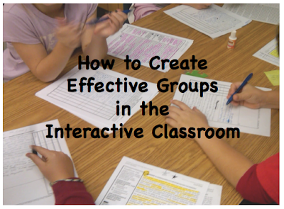 Groups in the Interactive Classroom: How to Assign the Groups!