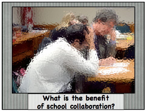 A great read on the benefits of collaboration in your school building with tips and ideas for working in PLCs or with department teams to create cross-curriculum lessons for students. #lessonplans #teaching #highschool #middleschool #collaboration #plc