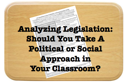 Analyzing Legislation: A Political or Social Approach?