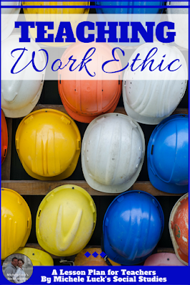 Do you want your students to learn content? Standards? How about work ethic? This post will give you great ideas for teaching work ethic in your middle or high school classroom! #teaching #iteach678 #iteachhs