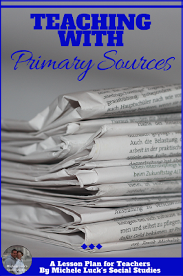 A quick list of primary source documents and suggestions for analysis to help meet standards in the secondary classroom. #primarysources #analysis #highschool #middleschool
