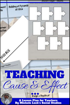 Teaching cause and effect can be easy if you use the right strategies and resources with your students. Try these for great success with your middle or high school classes.