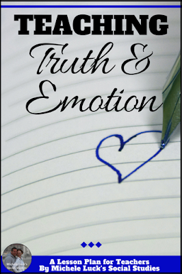 Teaching students to view history for truth and emotion can help them see into the lives of those who lived through the experience. Use these great ideas to infuse a deeper understanding of history in your middle or high school classes. #teaching #socialstudies #history