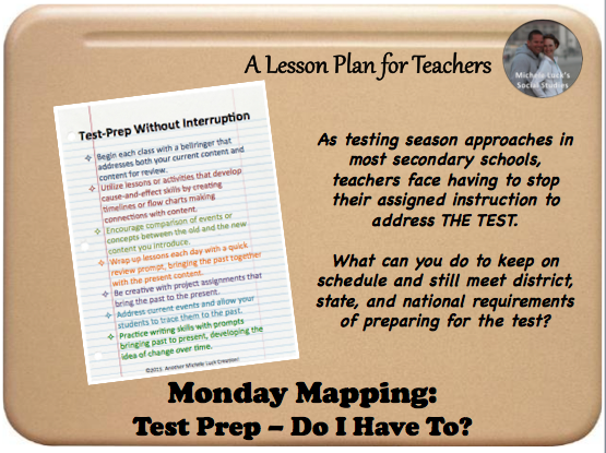 Monday Mapping: Test Prep – Do I Have To?