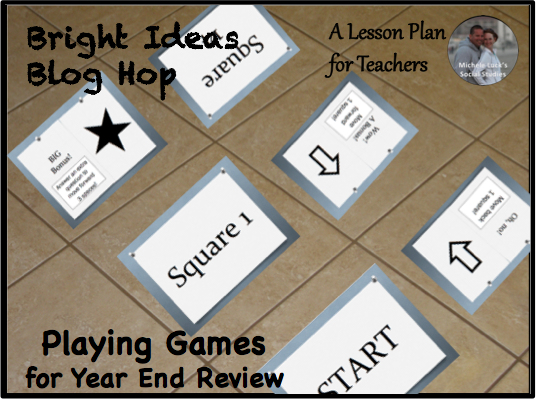 Bright Ideas Blog Hop: Playing Games for Year End Review