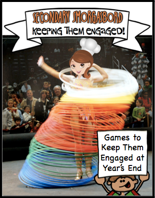 Secondary Smorgasbord: Games to Keep Them Engaged at Year’s End