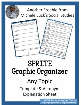 https://www.teacherspayteachers.com/Product/SPRITE-Social-Studies-Graphic-Organizer-for-ANY-TOPIC-1336182