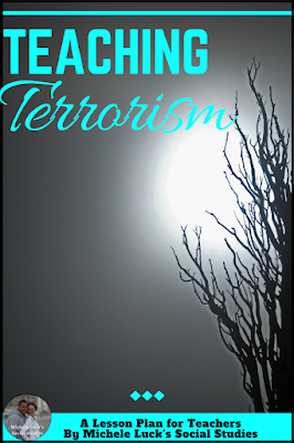 Learn how to teach students sensitively about terrorism and addressing the important current issues in the middle or high school classroom.