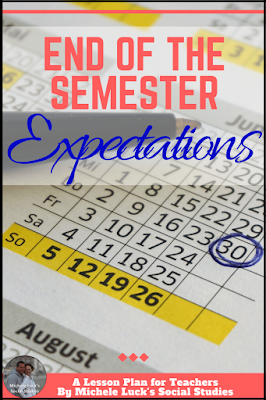 Holding high expectations for our middle and high school students at the end of the semester can be done. Read these ideas and thoughts on keeping your classroom going to the very last day. #teacher #teaching