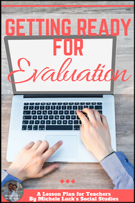 Is it almost time for your teaching evaluation? Getting ready for an observation is stressful! Read these ideas and tips for a successful lesson and year. #teacher