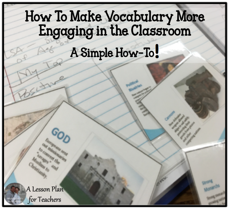 How To Make Vocabulary More Engaging in the Classroom