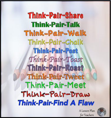 How to use variations on Think-Pair-Share to make your classroom more engaging!