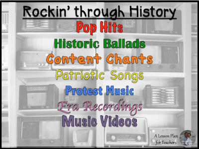 Read more for tips on using music in the Social Studies classroom