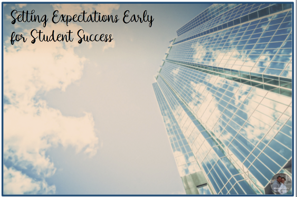 Setting Expectations Early for Student Success