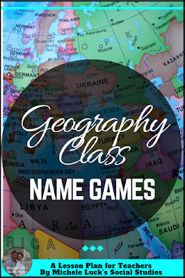 Easy to implement ideas and tips for Teaching Geography in the middle or high school classroom with lesson plan suggestions, websites to use, and activities to make learning more engaging. This part of the series focuses on learning geographic names.