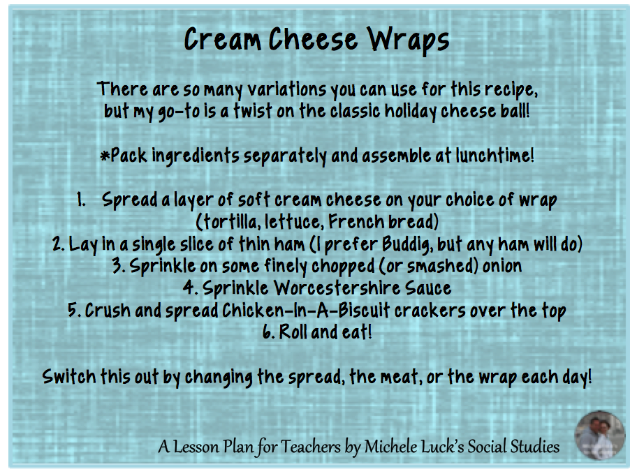  Coming up with creative ideas for school lunches can be a challenge. These quick ideas are great for allowing variation, flavor, and ease!