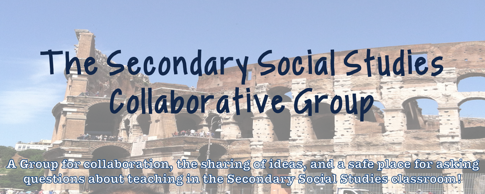 New Group for Secondary Social Studies Teachers