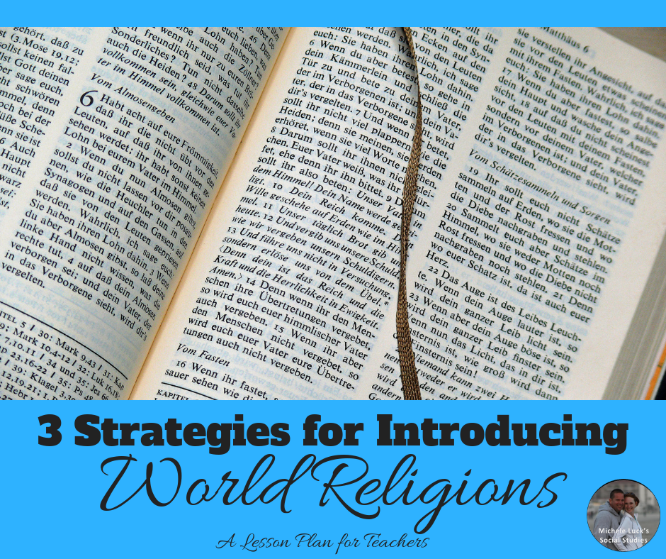 3 Strategies for Introducing World Religions