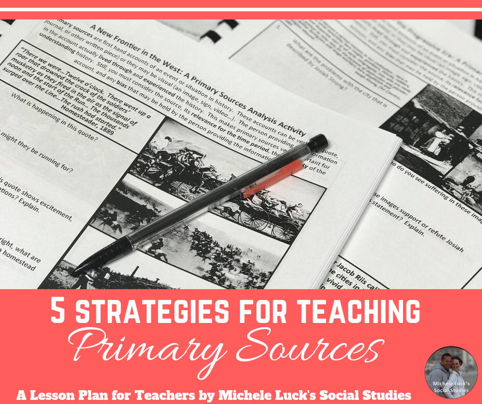 5 Strategies for Teaching Primary Sources