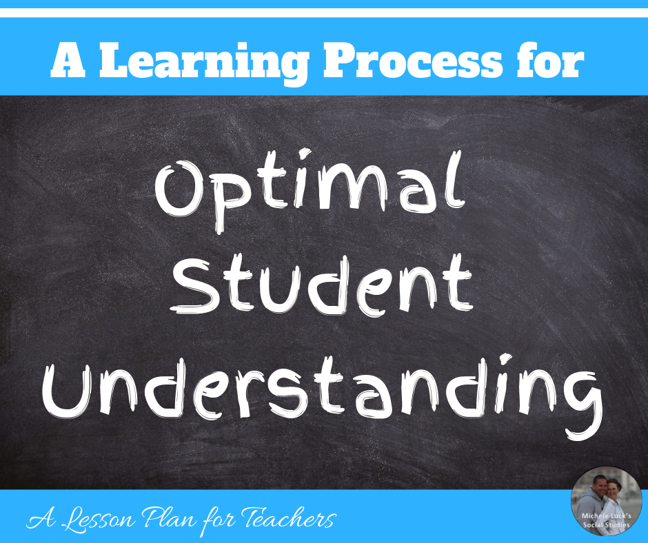 A Learning Process for Optimal Student Understanding