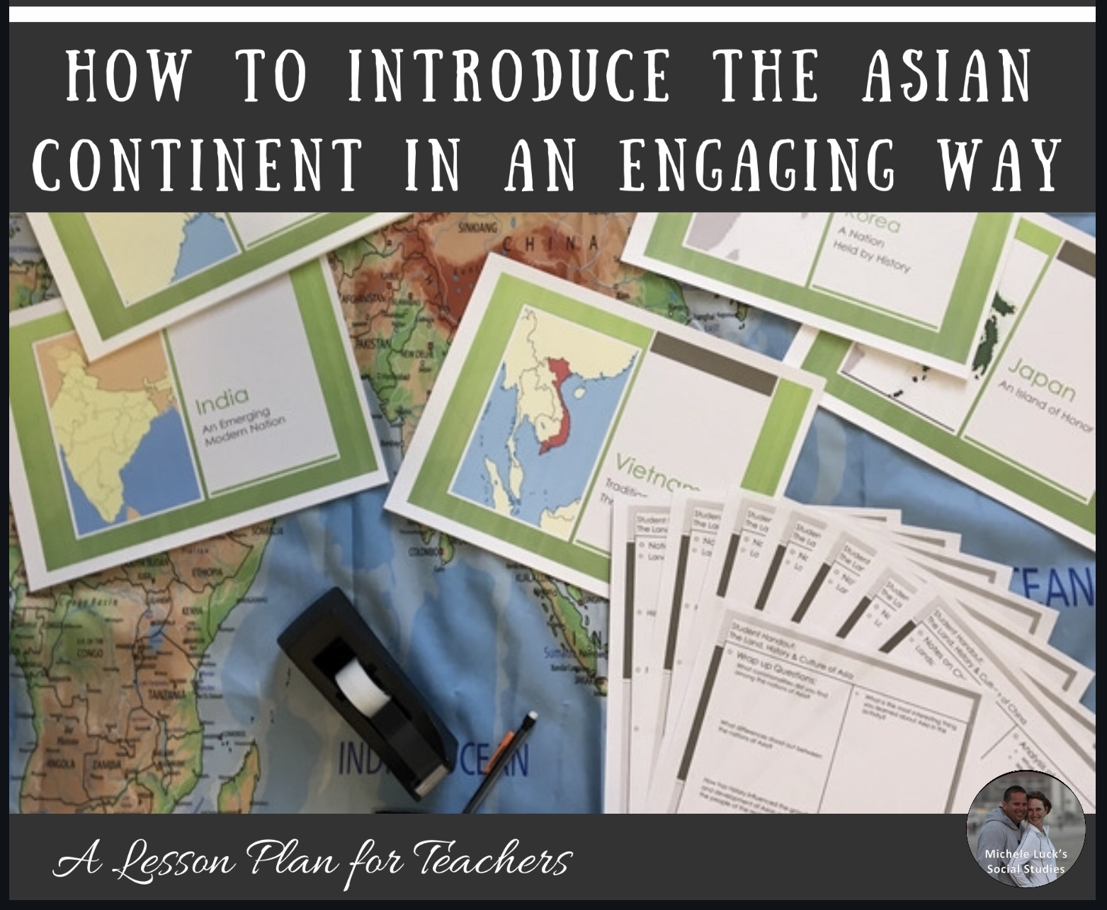 "Class, meet Asia." Well, that was easy, wasn't it? But introducing your students to the Asian continent requires a bit more than a simple introduction. In fact, easing into a unit on Asia can be overwhelming as students may have trouble relating to those on a completely different continent. But it doesn't have to be a dreaded transition! Introducing the Asian continent in an engaging way will spark students to seek knowledge, approach the lessons with curiosity, and begin to draw conclusions about the continent all while skipping over that overwhelmed resistance to learn new things. #asia #lessonplanning #teachinghighschool #teachingmiddleschool #teachaboutasia #learnaboutasia