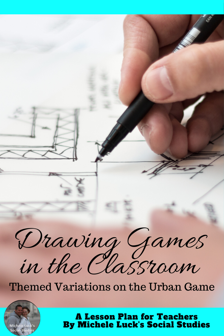 Drawing Games not only inspire your students and force them to look at the topic through a different lens, but they're also fun and engaging! #lessonplanning #unitplanning #funforteachers #funlessons #funactivities