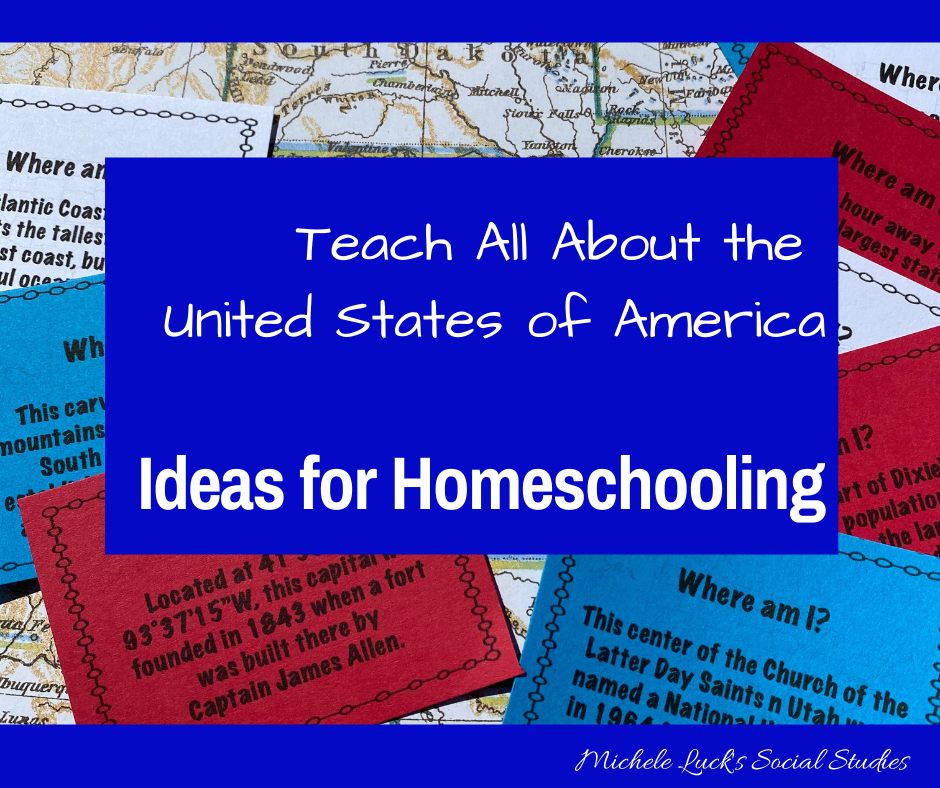 Homeschooling and Distance Learning can be a great challenge if you don't have the right resources for your students. Instead of assigning textbook reading or endless online searches, let your kids have fun with engaging activities as they practice skills and learn key content in American History, Geography, and more!