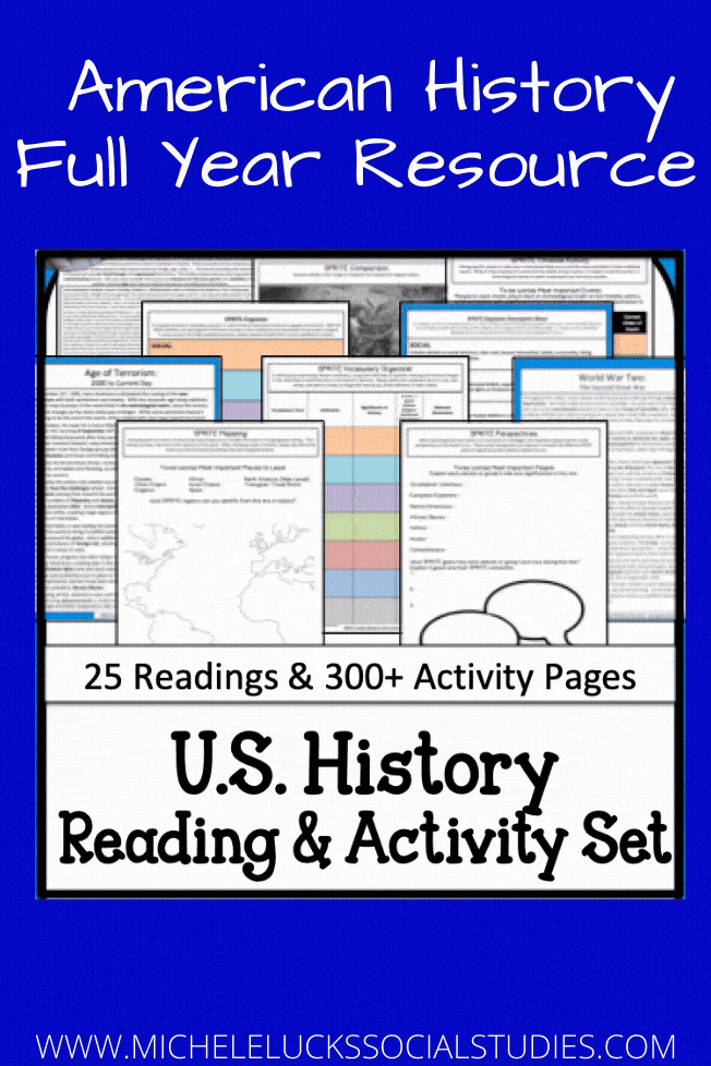 Find 25 readings, 300+ activity pages, and exercises in vocabulary, content categorization, primary source analysis, comparison, timelines, and writing, all bundled neatly into a Google Drive lesson. #googledrive #virtualteaching #digitalteaching #distancelearning