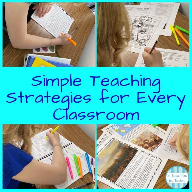 simple-teaching-strategies-for-every-classroom-a-lesson-plan-for-teachers