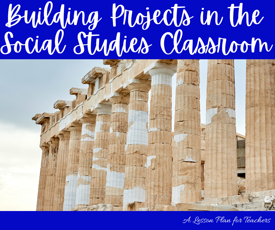 Use building projects in your history classroom to block learning for your students!