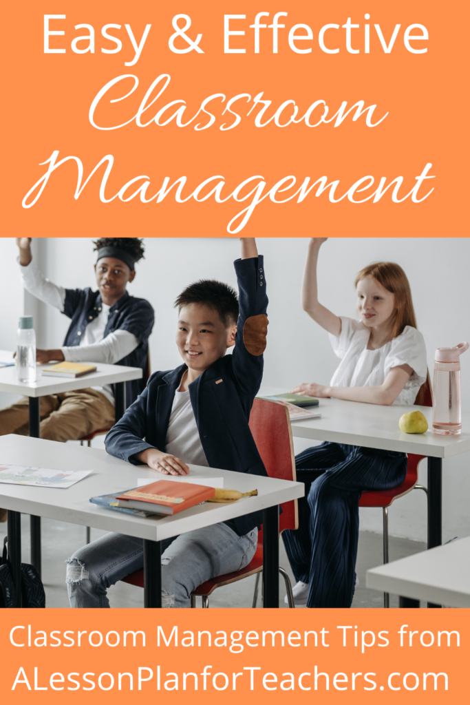 Practice these easy and effective classroom management strategies to help your students find success!