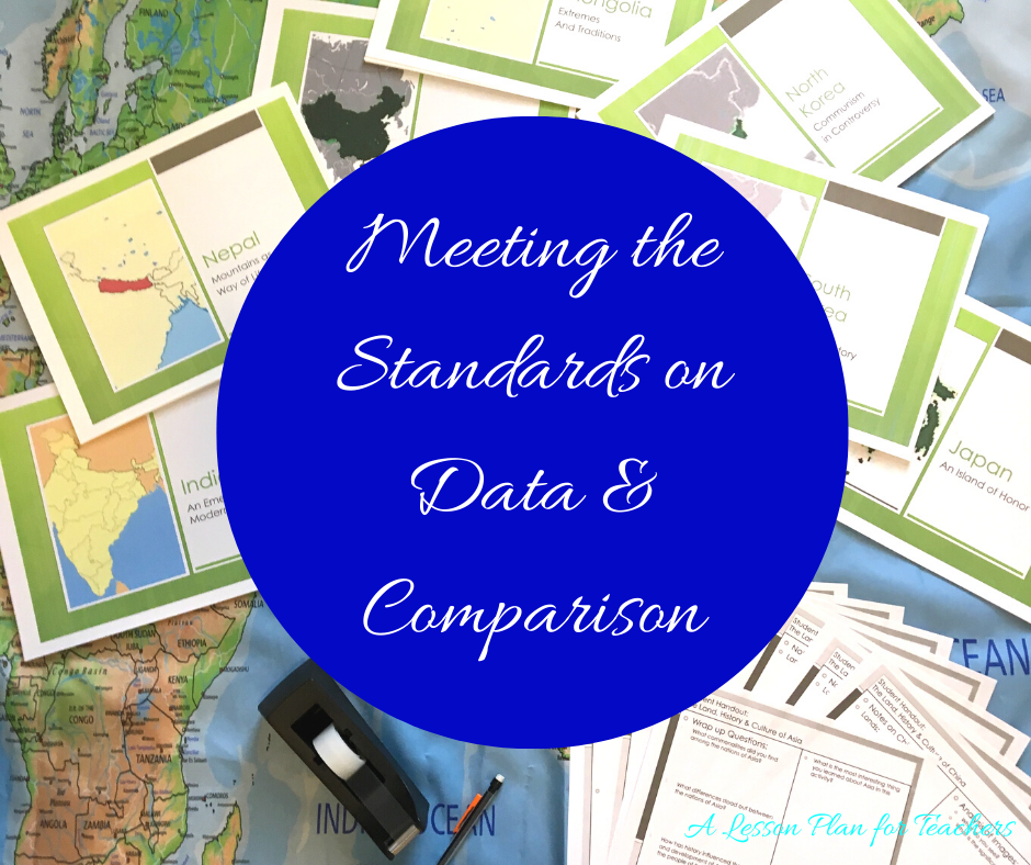 Teaching the standards on data and comparison can be easy with these tips!