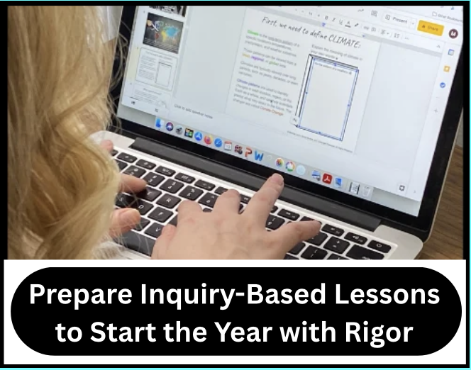 Ideas and tips for inquiry-based learning strategies that will help teachers and students in the Social Studies classroom.